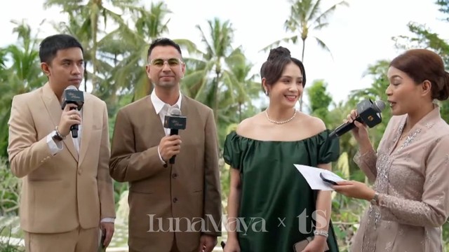 Update Informasi Selebriti InsertLive : Luna Maya Nikah, Raffi Ahmad Terharu Kenang Kembali Persahabatan Mereka
