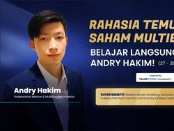 Gabung Kelas Investasi Paling Dicari! Rahasia Saham Multibagger Bersama Andry Hakim