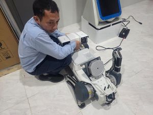 Keren! ITS Kembangkan Robot Anjing Patroli dengan AI dan Sensor Canggih Keren! ITS Kembangkan Robot Anjing Patroli dengan AI dan Sensor Canggih