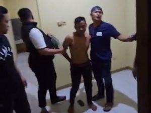Detik-detik Jatanras PMJ Tangkap Pria Cikarang yang Tebas Tangan Eks Pacar