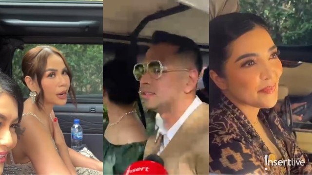 Berita Seputar Selebriti Insertlive Terkini : Deretan Artis yang Hadiri Akad Nikah Luna Maya dan Maxime Bouttier di Bali