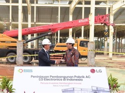 Pabrik AC LG Electronics di RI Siap Beroperasi Akhir 2025