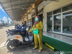 Viral Pria di Palembang Curi Motor Diduga Ajak Anak-Istri Terekam CCTV
