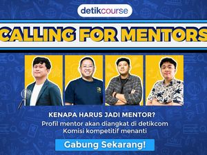 detikcourse Buka Kesempatan Kolaborasi! Saatnya Jadi Mentor Profesional Bersama detikcom detikcourse Buka Kesempatan Kolaborasi! Saatnya Jadi Mentor Profesional Bersama detikcom