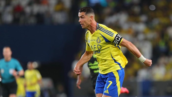 Cristiano Ronaldo Matchday ke-30 Liga Arab Saudi menyajikan duel Al Nassr vs Al Ittihad. Pertandingan digelar di Stadion Al Awwal, Kamis (8/5/2025) dini hari WIB.