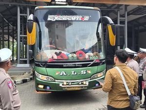 Polda Riau Gelar Ramp Check Pastikan Keselamatan Angkutan Umum