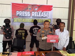 Polisi Tangkap 3 Pengedar Sabu di Flores Timur, Modus untuk Penyemangat Kerja