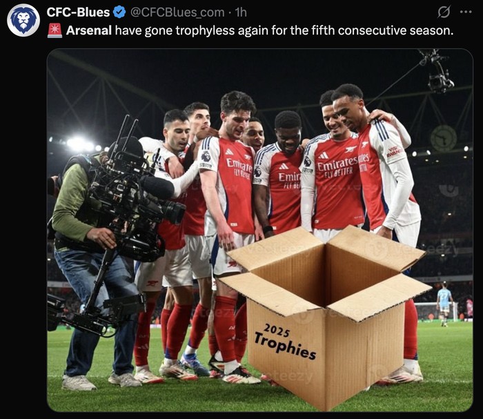 Meme Arsenal Meme Arsenal gagal ke final Liga Champions.