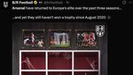 Arsenal Gagal ke Final Liga Champions, Diolok-olok Lewat Meme