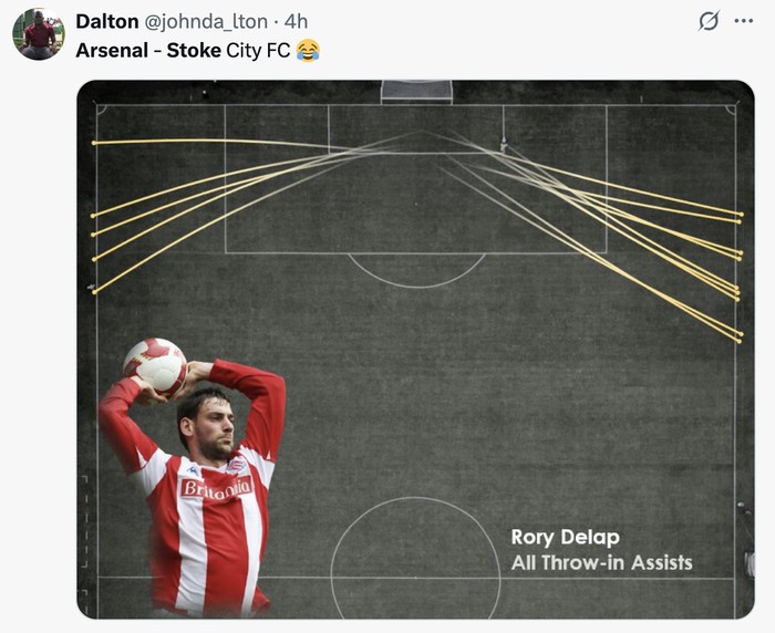 Meme Arsenal Meme Arsenal rasa Stoke City.