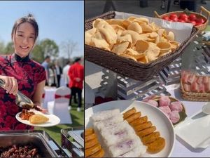 Pasangan Ini Sajikan Nasi Lemak dan Teh Tarik di Pesta Pernikahan Pasangan Ini Sajikan Nasi Lemak dan Teh Tarik di Pesta Pernikahan