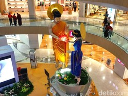 Rupang Buddha Melayang Terbesar se-Indonesia di TP Pecahkan Rekor MURI