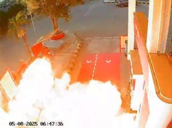 Video Detik-detik Penampungan BBM SPBU Antasari Bandar Lampung Terbakar