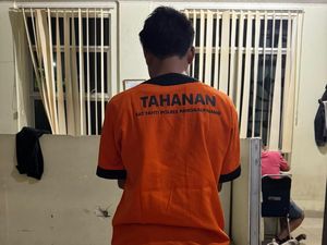 Asyik Kemas Sabu, Buruh Harian di Bangka Tengah Diringkus