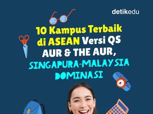 Infografis: 10 Kampus Terbaik di ASEAN Versi QS AUR dan THE AUR 2025 Infografis: 10 Kampus Terbaik di ASEAN Versi QS AUR dan THE AUR 2025