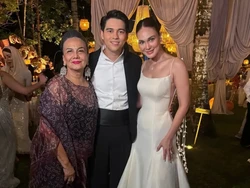 Pesan Haru Christine Hakim untuk Pernikahan Luna Maya dan Maxime Bouttier