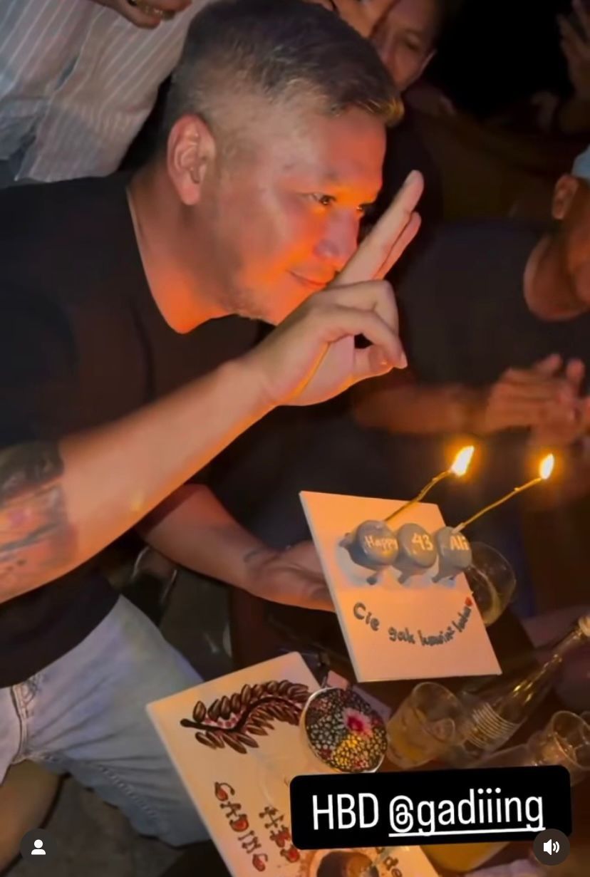 Gading Rayakan Ultah