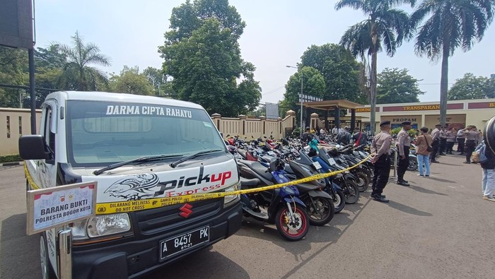 Mobil dan Motor Mata Elang Disita