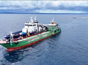 KKP Tangkap Kapal Filipina Maling Ikan di Laut Sulawesi, 21 Rumpon Diangkat KKP Tangkap Kapal Filipina Maling Ikan di Laut Sulawesi, 21 Rumpon Diangkat