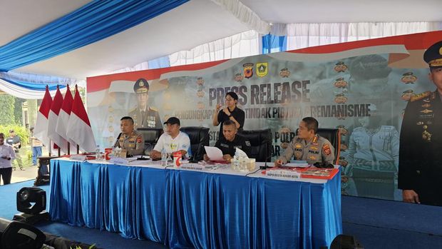 Polres Bogor berkolaborasi dengan Polresta Bogor Kota memberantas premanisme berkedok mata elang.