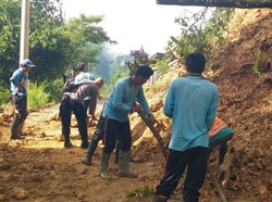 Hujan Dua Hari, Tanah Longsor-Pohon Tumbang Landa Karangasem