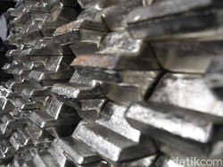 Nilai Ekspor Timah RI Tembus Rp 19,38 T, Naik 20%