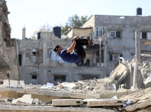 Saat Reruntuhan Jalur Gaza Jadi Lahan Bermain Parkour Saat Reruntuhan Jalur Gaza Jadi Lahan Bermain Parkour