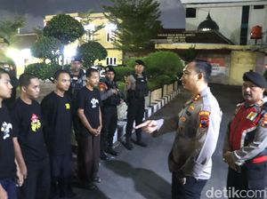 Razia Preman, Polres Tegal Kota Amankan 13 Jukir Liar-Pelaku Vandalisme