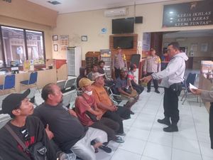 Polres Klaten Ciduk Pengamen dan Badut dalam Operasi Premanisme