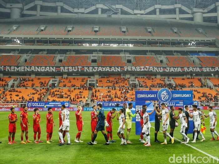 Macan Kemayoran menumbangkan tamunya Bali United dengan skor telak 3-0.
di JIS, Sabtu (10/5/2025).
