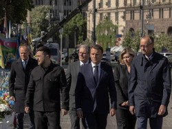 Pemimpin Prancis-Inggris-Jerman Ramai-ramai ke Ukraina, Ada Apa?