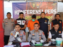 Pria di Muara Enim Ditangkap Polisi Usai Bunuh Tetangga, Pelaku Kesal-Dendam