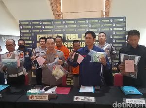 Dua Pria asal Riau Ditangkap Usai Bawa 2 Kg Sabu-2.472 Ekstasi ke Palembang