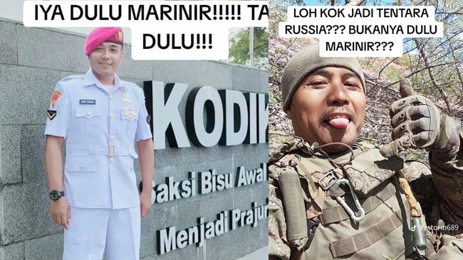 Tanda Tanya Status WNI Eks Marinir Desertir Ikut Perang Rusia