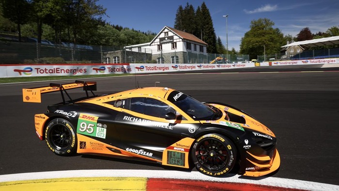 United Autorspots 95 start ke-14 di 6 Hours of Spa, Sabtu (10/5/2025) malam WIB.