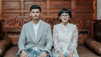 Busana Nikah Aci Resti dan Shadu Rasjidi dari Daur Ulang Sampah Tekstil