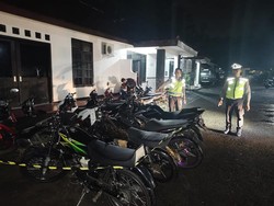 Polres Purbalingga Tilang 23 Motor Balap Liar Saat Patroli Premanisme