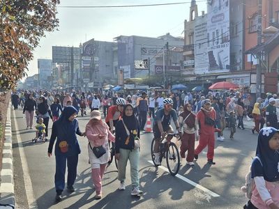 Melihat CFD Depok yang Diperpanjang dan Pakai 2 Ruas Jalan