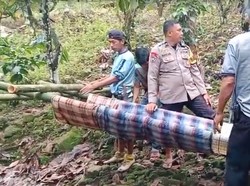 Video: Perjuangan Warga-Polisi di Polman Tandu Jenazah  Sejauh 2,5 Km Menuju Ambulans