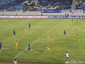Arema FC vs Persik, Singo Edan Dipermalukan di Kanjuruhan 0-3