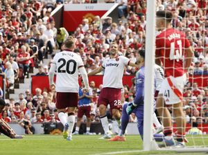 MU Vs West Ham: Setan Merah Tertinggal 0-1 di Babak Pertama