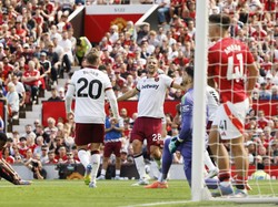 MU Vs West Ham: Setan Merah Tertinggal 0-1 di Babak Pertama