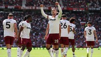 West Ham United juga tak bisa ditaklukkan MU musim ini. The Hammers menang home-away 2-0 dan 2-1, mengulangi pencapaian double atas MU pada 2006/2007. (Foto: REUTERS/Chris Radburn)