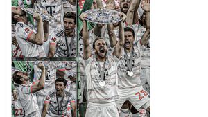 Momen Harry Kane Angkat Trofi Pertama, Netizen: Selamat