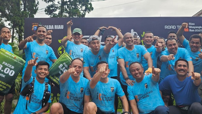Polda Riau gelar Riau Bhayangkara Run 2025.