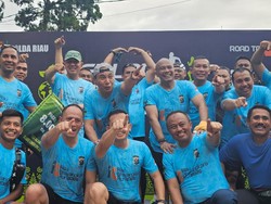Bukan Sekadar Lari, Riau Bhayangkara Run Langkah Kaki untuk Diri dan Bumi