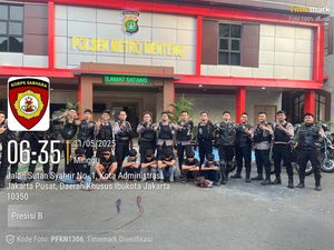 Polisi Tangkap 7 Pemuda Hendak Tawuran di Menteng Jakpus, 2 Sajam Disita