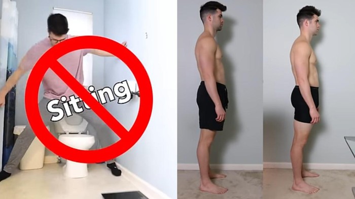 Viral Eksperimen YouTuber Pria Tak Duduk Selama 5 Hari, Ini yang Terjadi Viral Eksperimen YouTuber Pria Tak Duduk Selama 5 Hari, Ini yang Terjadi