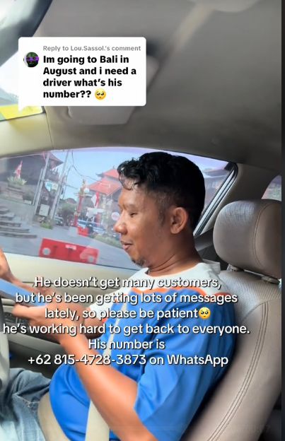 Bikin Haru! Turis Ini Ajak Supir Makan di Resto Mewah di Bali