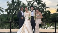 6 Momen Gisel-Cinta Brian di Pernikahan Luna Maya